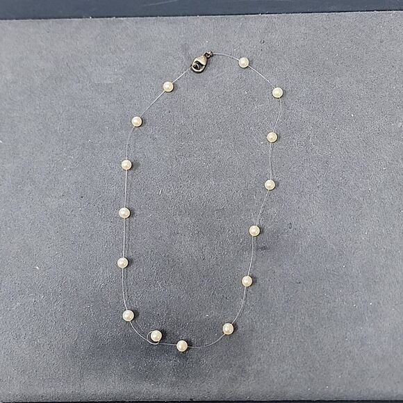 Vintage NEW Honora White Pearl Necklace - Picture 1 of 3
